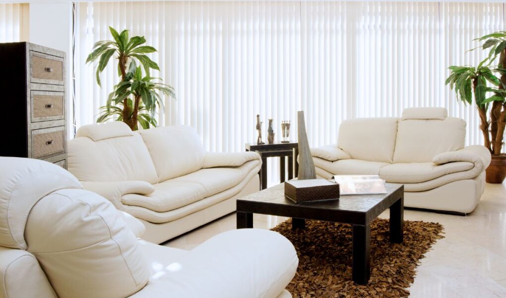an updated living room