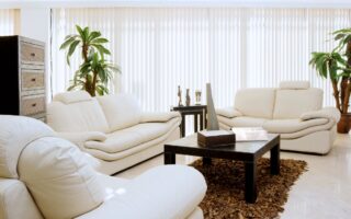 an updated living room